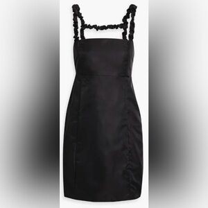 Ganni Strapless Black Cocktail Dress